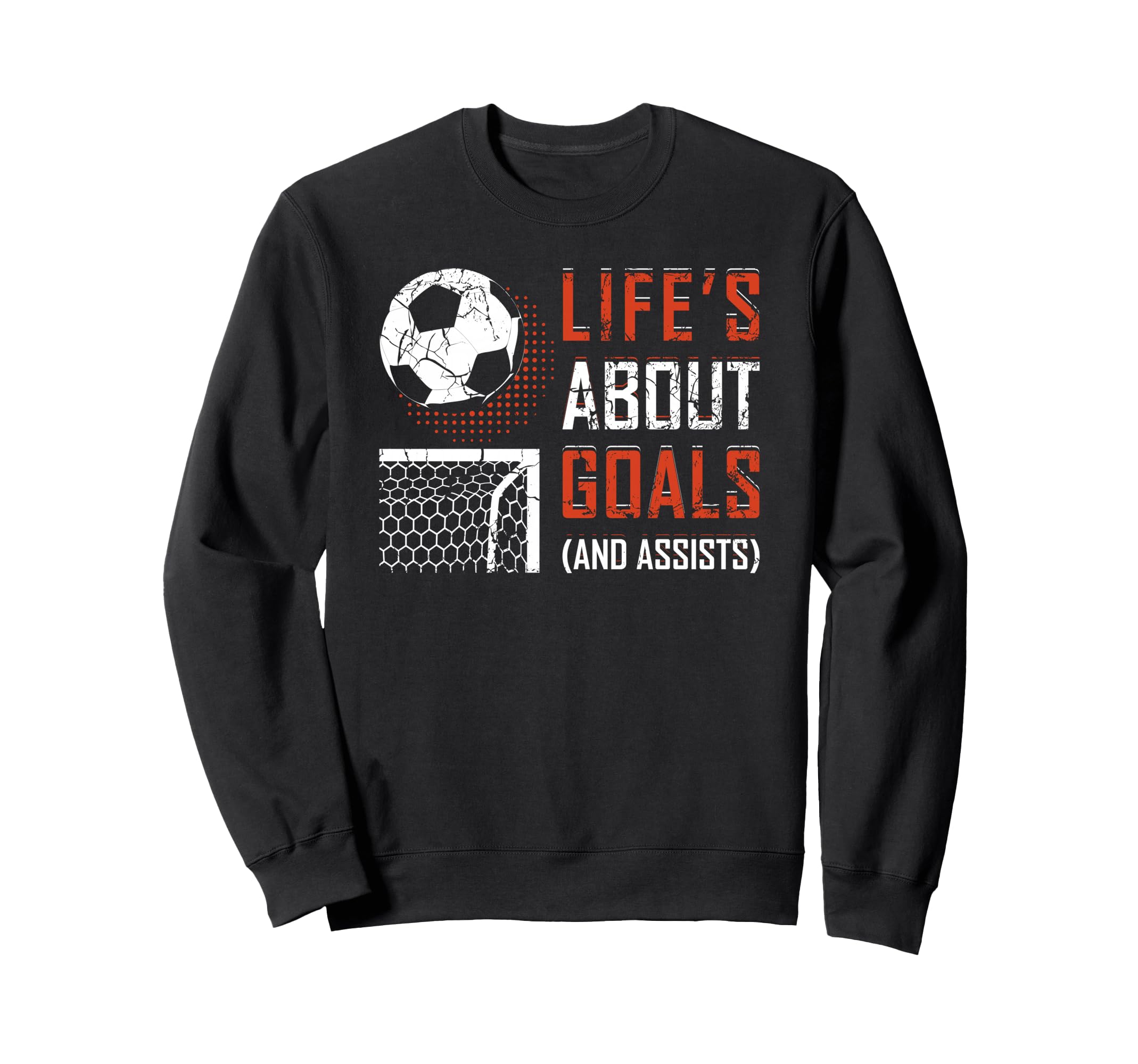 Funny Soccer Lover Teen Soccer Player Sweatshirt - Unique Graphic Unisex