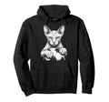 Sports Mascot Bingus Meme Sphynx Cat Hoodie - Trendy Graphic Men Women