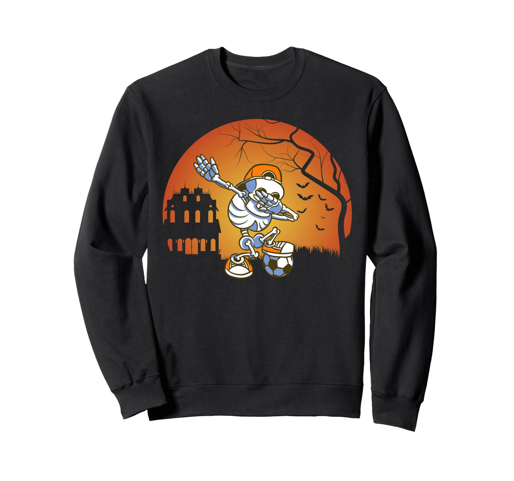 Skeleton Soccer Coach Fan Sweatshirt - Streetwear Style for Adults