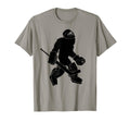 Hockey Goalie Bigfoot Goalkeeper Sasquatch T-Shirt - Trendy Graphic Unisex
