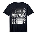 Senior 2027 Soccer Sister Proud Family T-Shirt - Aesthetic Graphic Unisex