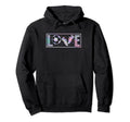 Love Soccer Sports Soccer Hoodie - Minimalist Print for Adults