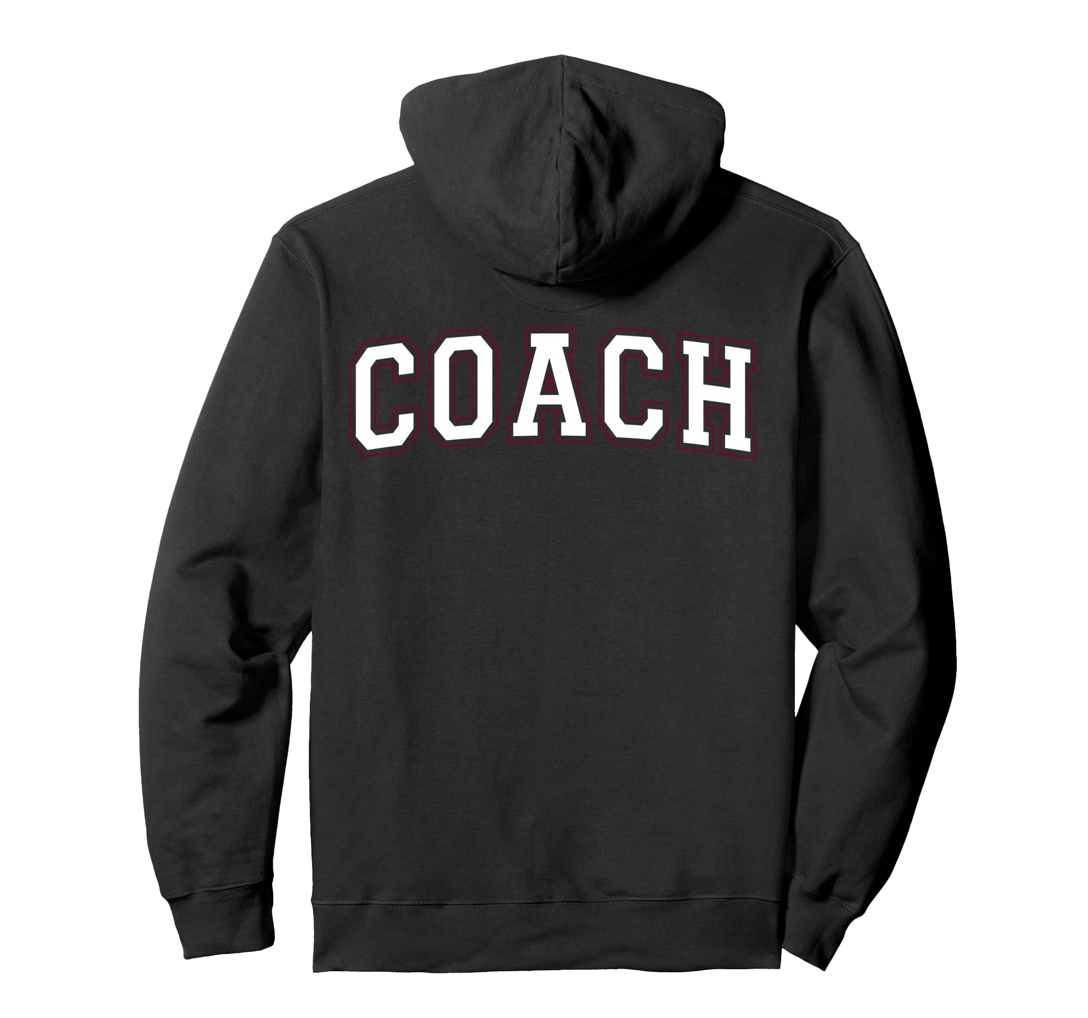 Coach Sports Trainer Varsity White And Hoodie - Unique Graphic Men Women