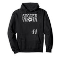 Soccer Mom Jersey Number 11 Favorite Hoodie - Unique Graphic Men Women