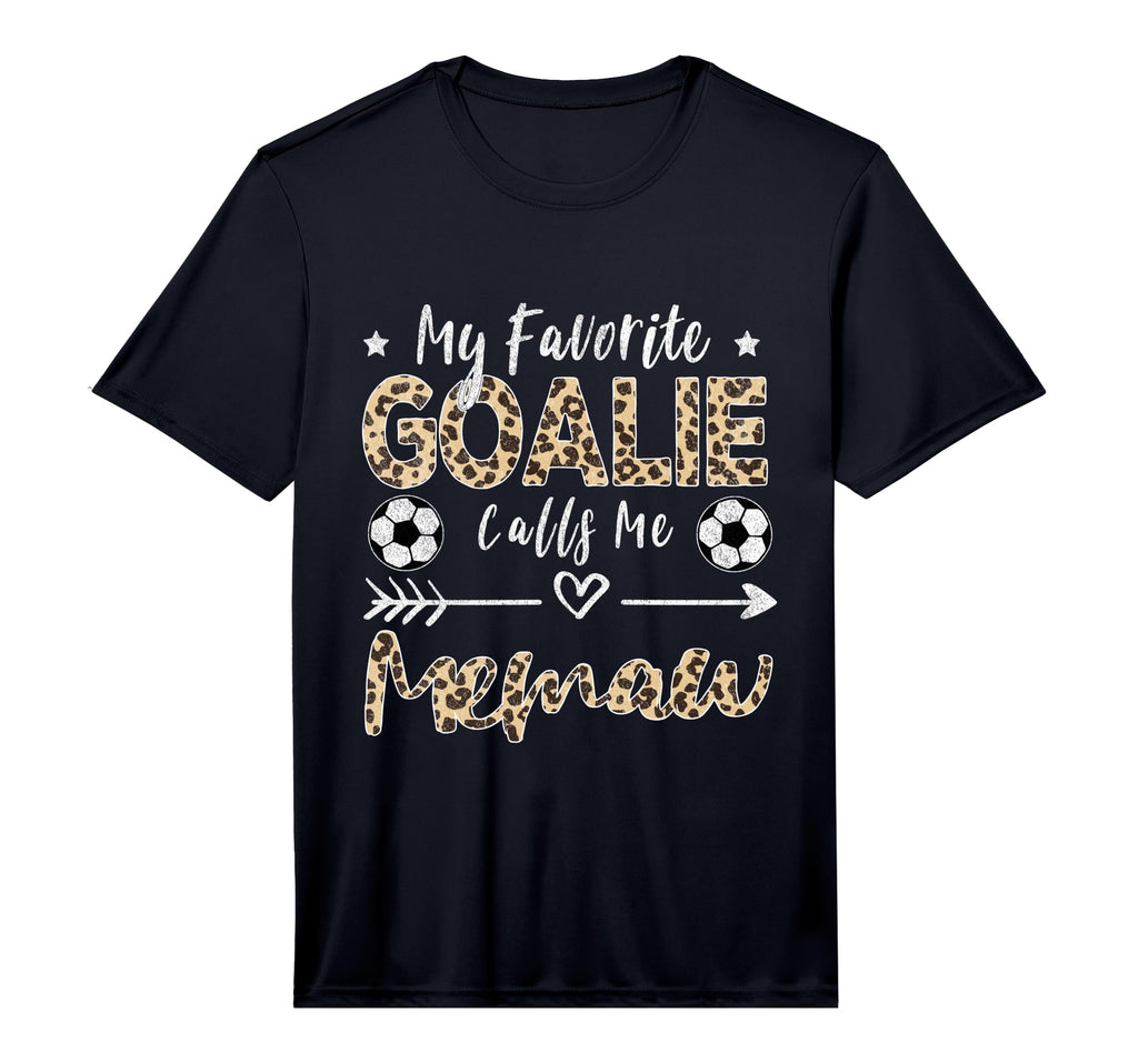 Mens My Favorite Goalie Calls Me Memaw T-Shirt - Fun Novelty Design Unisex