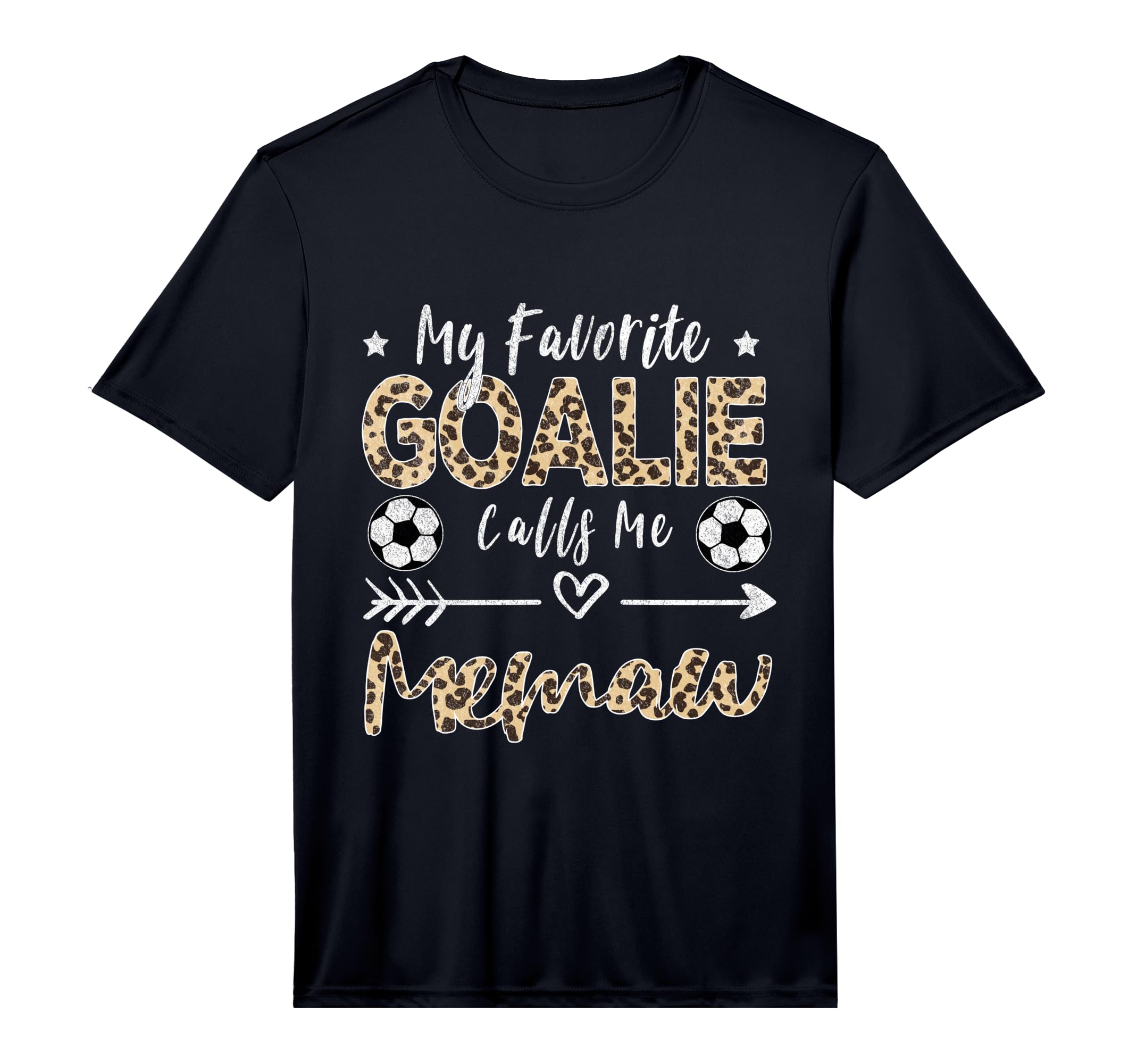 Mens My Favorite Goalie Calls Me Memaw T-Shirt - Fun Novelty Design Unisex