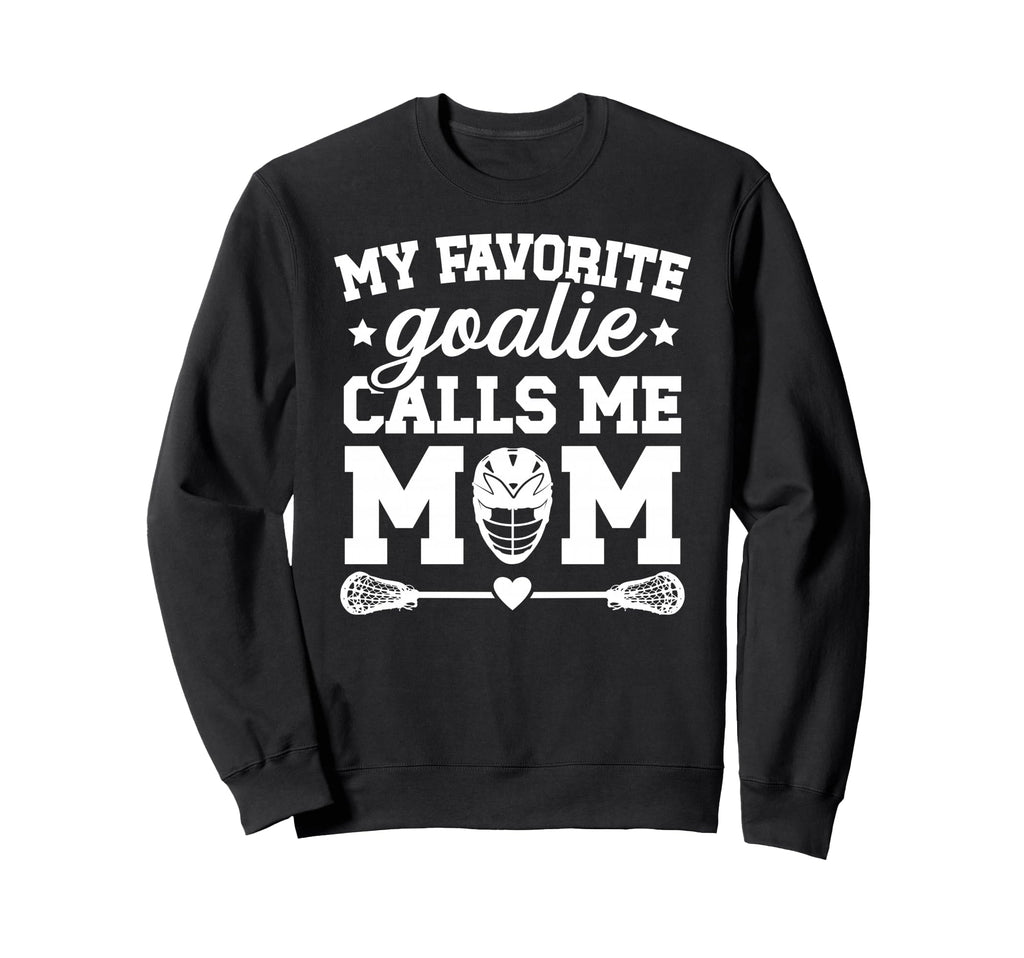 Proud Lacrosse Goalkeeper Mom Sweatshirt - Minimalist Print Unisex
