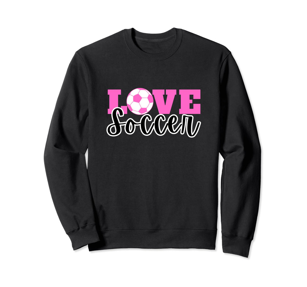 Soccer Soccer Player Love Soccer Sweatshirt - Custom Art Print for Adults
