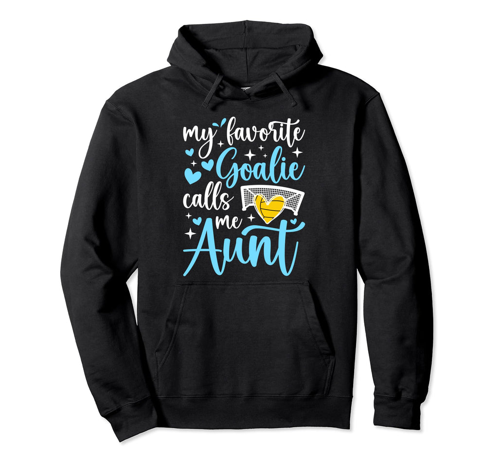 Water Polo Goalie Aunt Water Polo Hoodie - Trendy Graphic for Adults