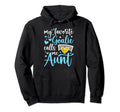 Water Polo Goalie Aunt Water Polo Hoodie - Trendy Graphic for Adults