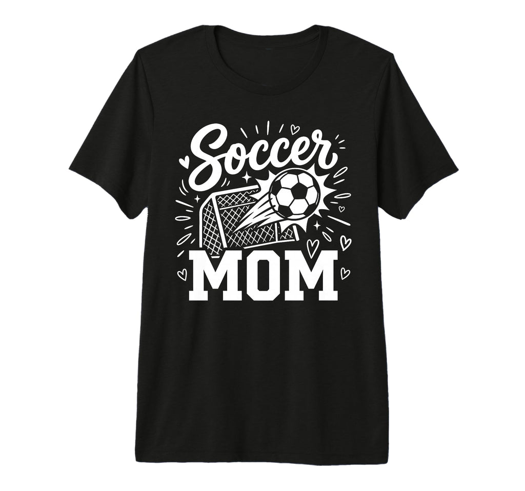 Soccer Mom Family Mothers Day Mom Soccer T-Shirt - Graphic Print Unisex
