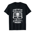 Im Hockey Goalkeeper Mom Ice Hockey T-Shirt - Streetwear Style for Adults