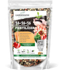 16-16-16 All Purpose Professional Fertilizer - Lawn & Flower & Tree & Shrub & Vegetable Garden Fertilizer (4 QUARTS)