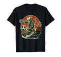 Skeleton Soccer Player Comic T-Shirt - Streetwear Style Unisex