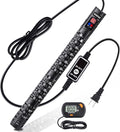 Aquarium Heater Submersible Fish Tank 300W& Turtle Tank Heater with External Adjustment Controller, Included Thermometer, LED Display, Overheat Protection, Detachable Cover, for Saltwater&Freshwater