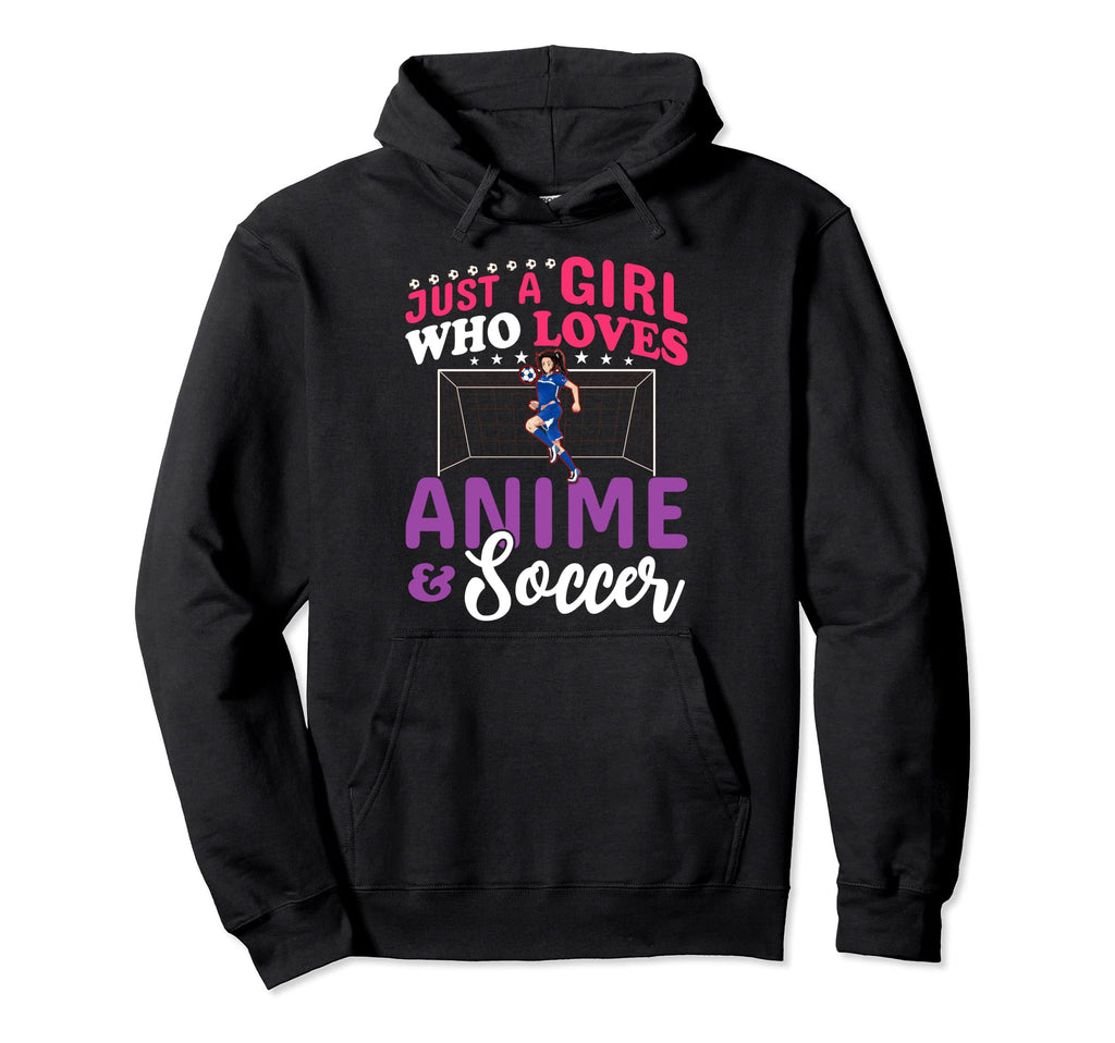 Manga Anime Waifu Just Who Loves Anime Hoodie - Custom Art Print Unisex