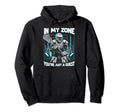 Goalkeeper Lacrosse Goalie Lacrosse Hoodie - Minimalist Print for Adults