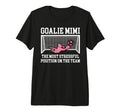 Funny Soccer Goalie Mimi Soccer T-Shirt - Custom Art Print for Adults
