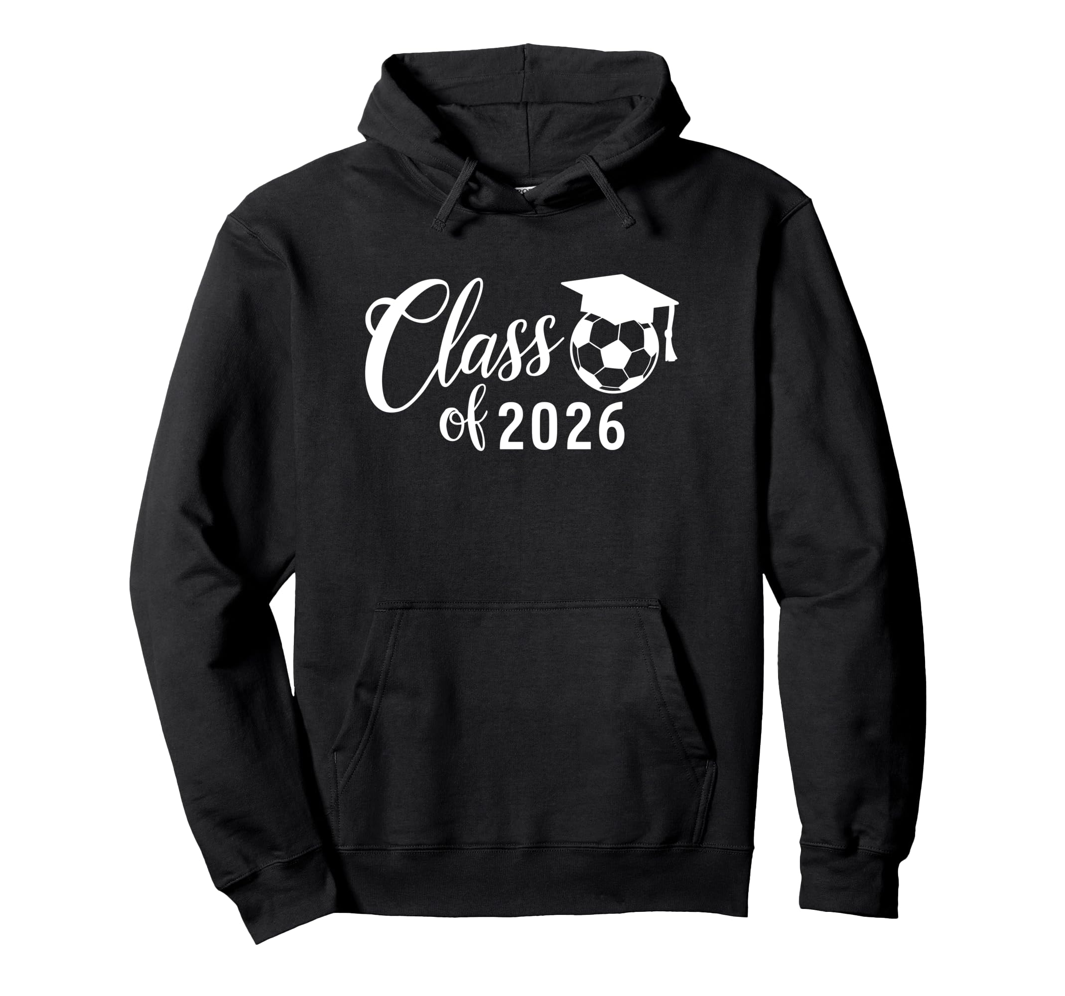 Senior Class 2026 Graduate 2025 Soccer Hoodie - Aesthetic Graphic Unisex