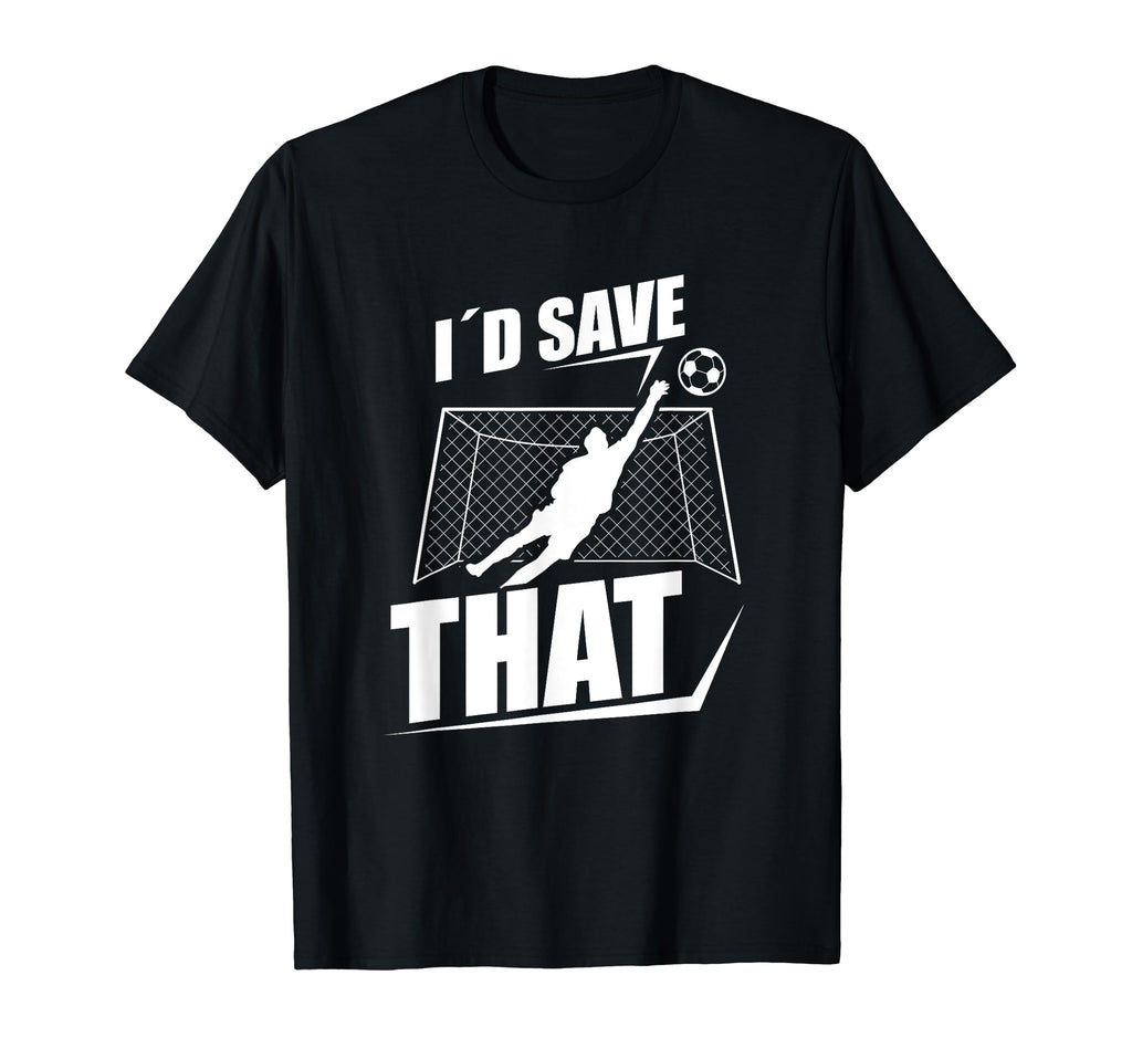 Soccer Goalie Soccer Cleats Soccer T-Shirt - Graphic Print for Adults