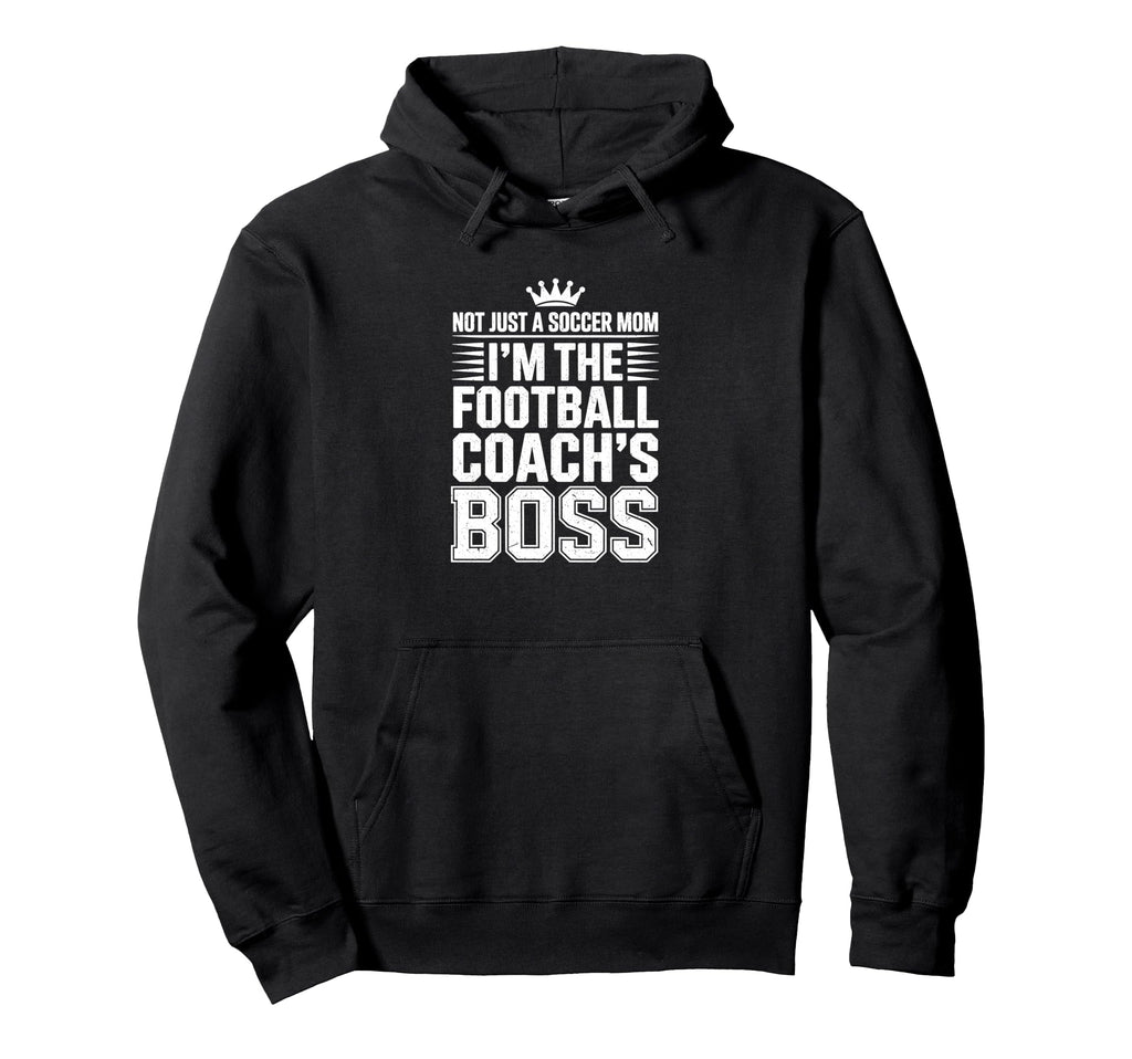Not Just Soccer Mom Football Coachs Hoodie - Custom Art Print for Adults