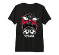 Poland Football Game Player Soccer Fan T-Shirt - Trendy Graphic Unisex