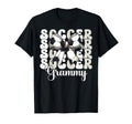 Soccer Grammy Soccer Grandma Coquette Bow T-Shirt - Custom Art Print Unisex