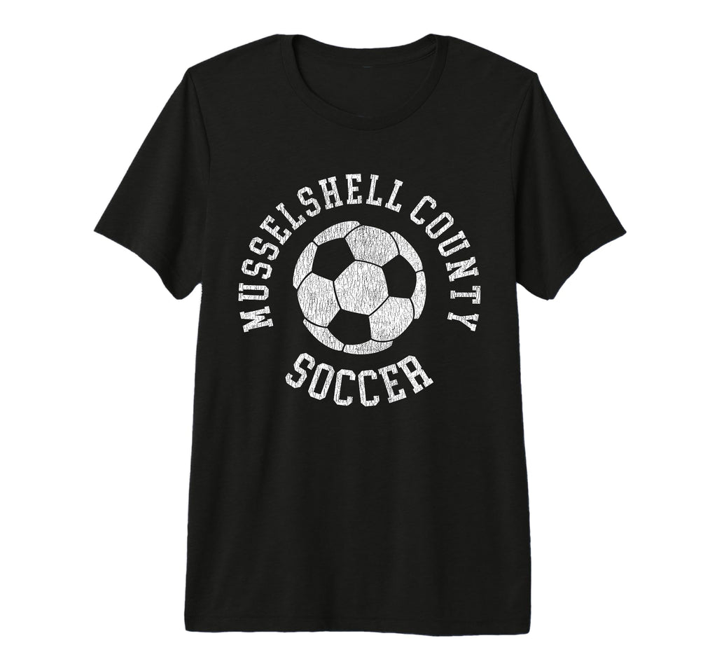 Musselshell County Soccer T-Shirt - Aesthetic Graphic for Adults