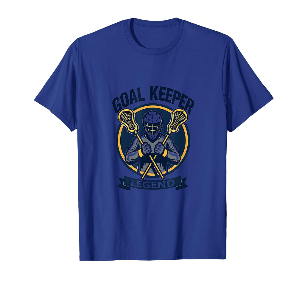 Goal Keeper Legend Lacrosse T-Shirt - Graphic Print Men Women
