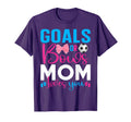 Goals Or Bows Mom Loves You Gender T-Shirt - Trendy Graphic Men Women