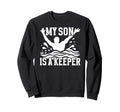Proud Water Polo Keeper Mom Sweatshirt - Fun Novelty Design for Adults
