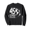 45Th Birthday Soccer Player Football Sweatshirt - Custom Art Print Unisex