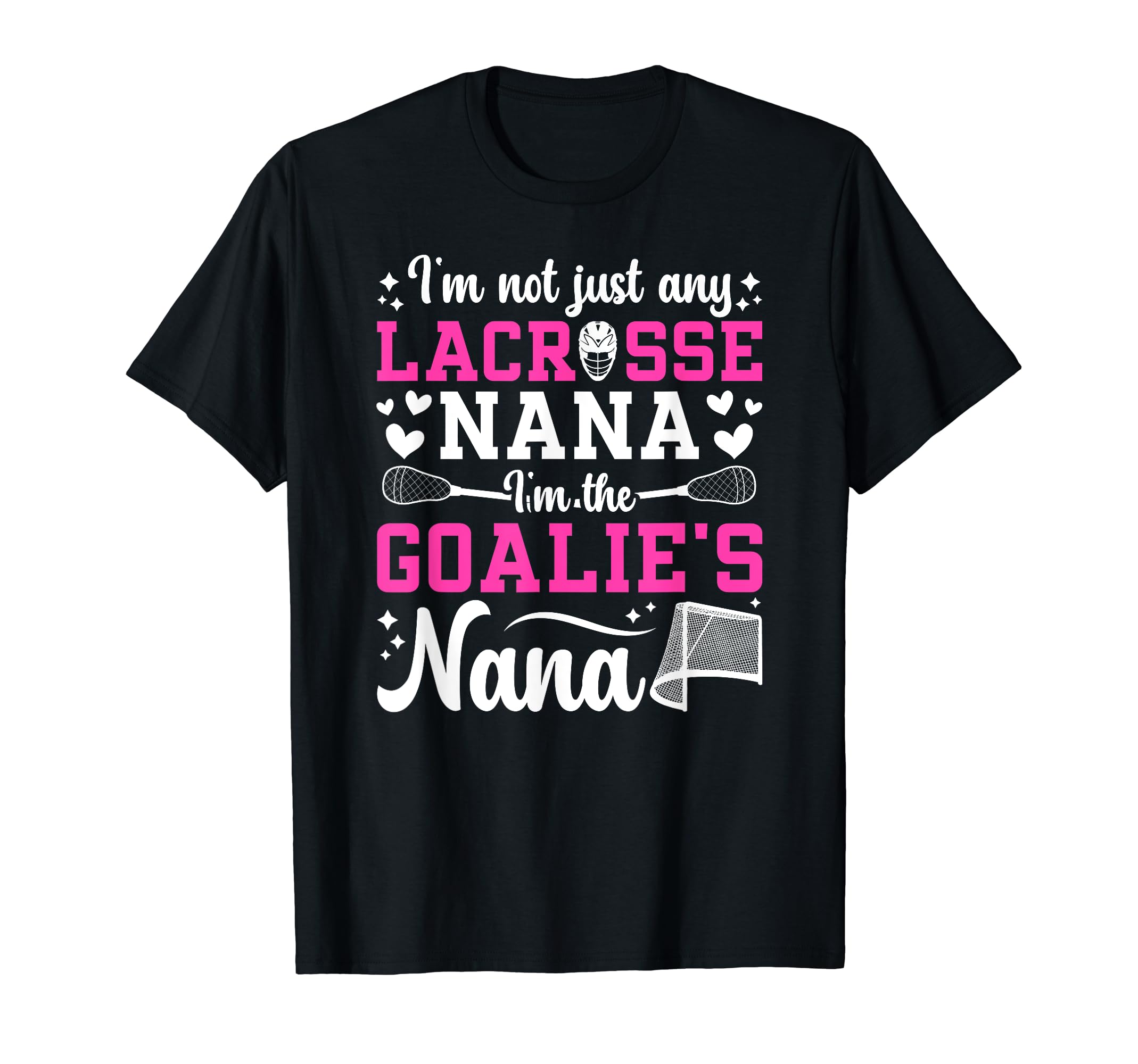 Im Lacrosse Goalie Nana Lacrosse T-Shirt - Streetwear Style Men Women