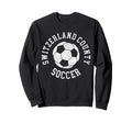 Switzerland County Soccer Sweatshirt - Fun Novelty Design Men Women