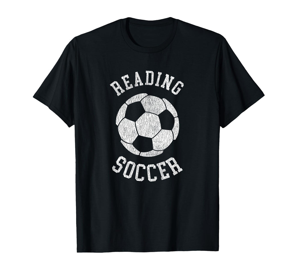 Reading Soccer Distressed 90S T-Shirt - Casual Everyday Wear Unisex