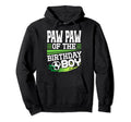 Soccer Birthday Paw Paw Birthday Paw Paw Hoodie - Trendy Graphic Unisex