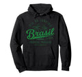 Brazil Gift Flag Brazilian Fan Samba Hoodie - Minimalist Print Men Women