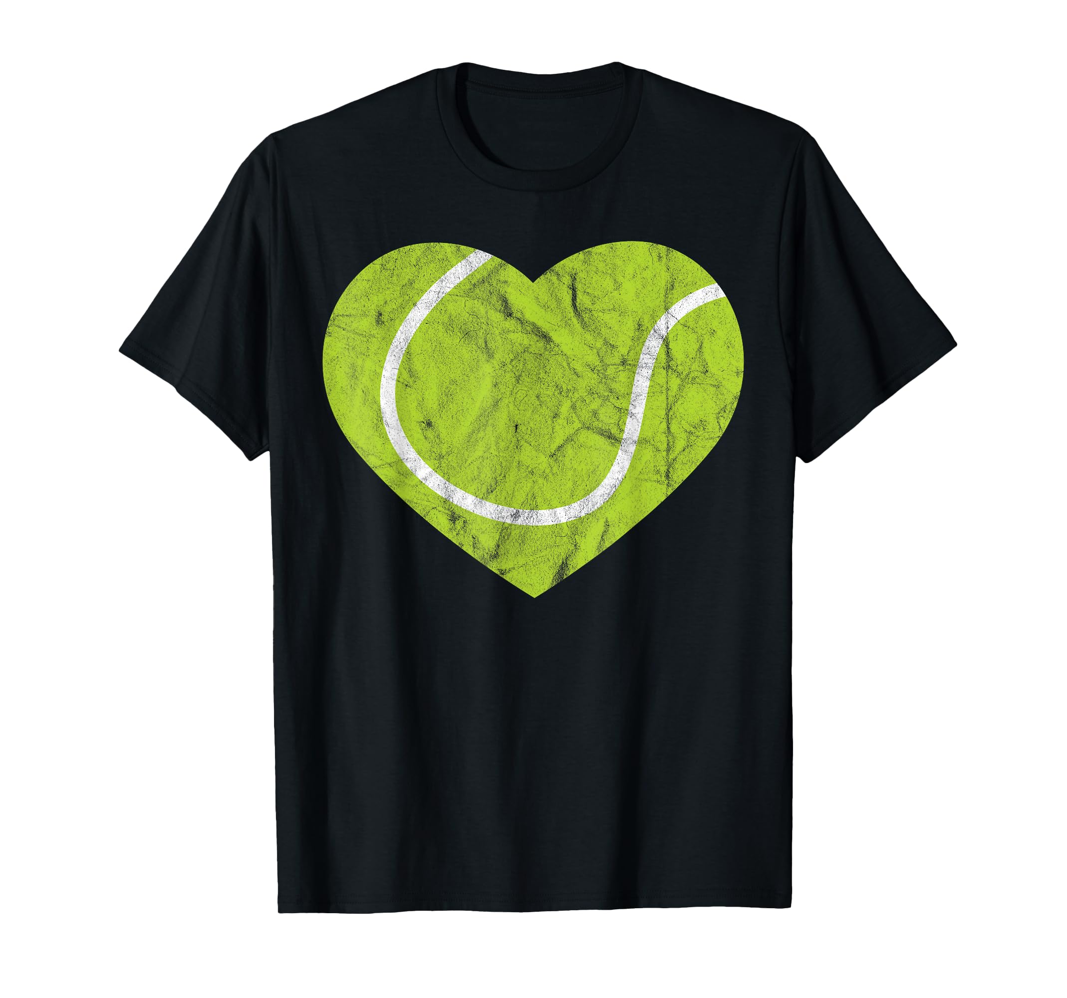 Tennis Heart Gift Player Valentines T-Shirt - Streetwear Style for Adults