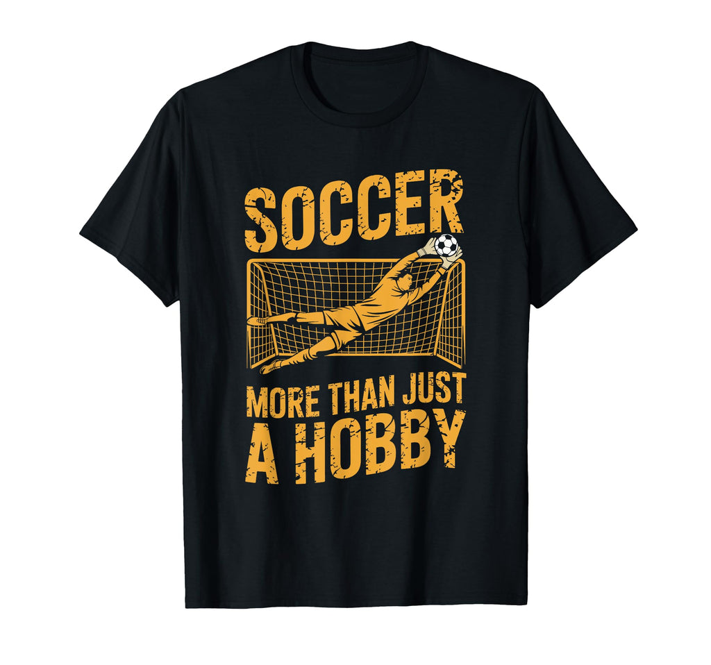 Goal Keeper And Coach Soccer More T-Shirt - Fun Novelty Design for Adults