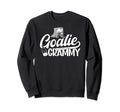 Ice Hockey Goalie Grammy Ice Hockey Sweatshirt - Streetwear Style Unisex
