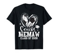 Senior Memaw Class 2026 Soccer T-Shirt - Fun Novelty Design Men Women