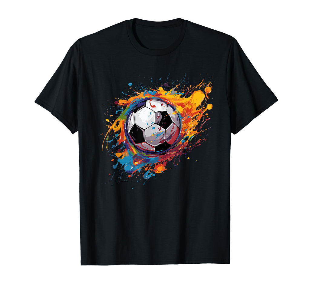 Dark Soccer Football Love Sweatshirt - Graphic Print for Adults