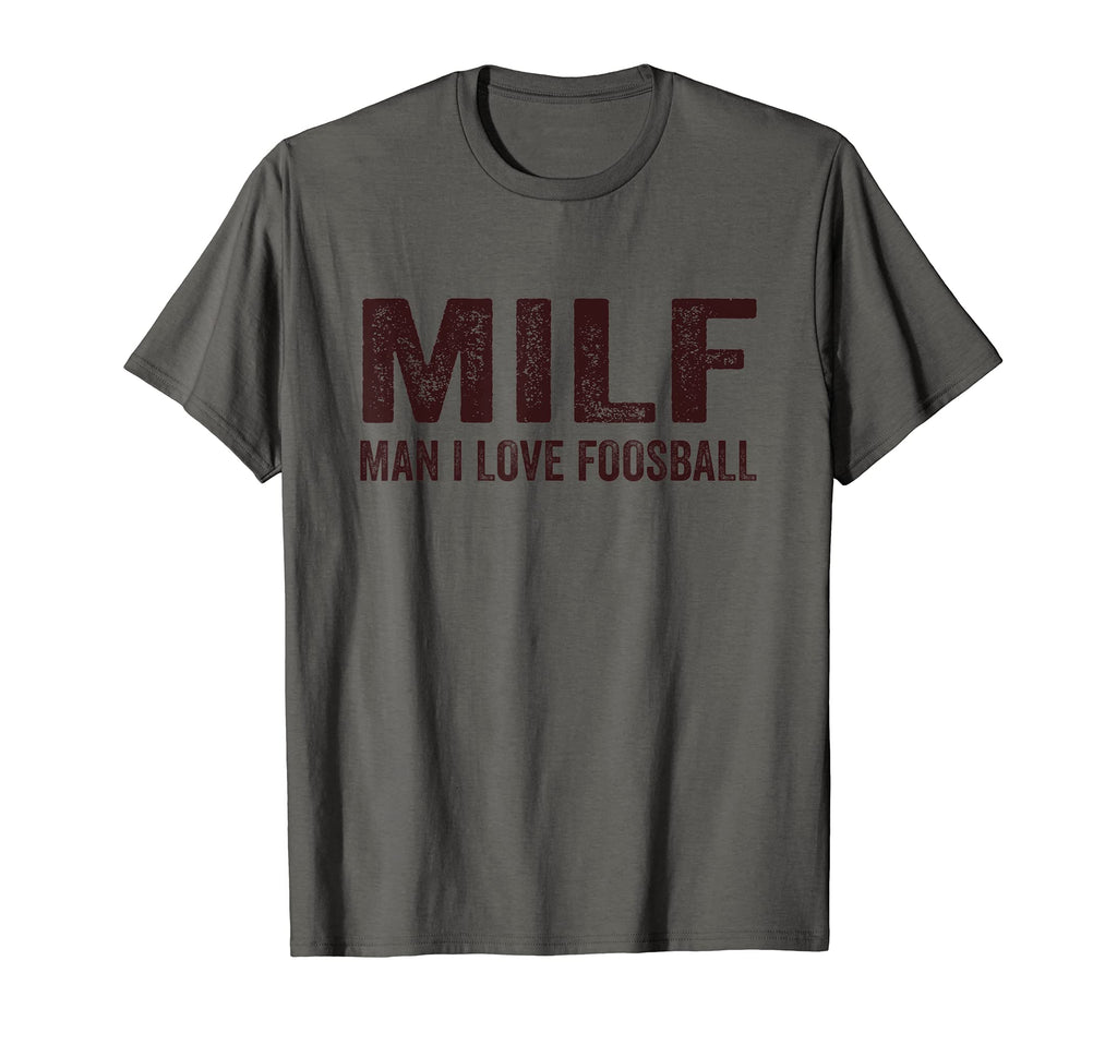 Milf I Love Foosball Table Soccer T-Shirt - Streetwear Style Men Women