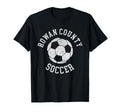 Rowan County Soccer Distressed 90S T-Shirt - Novelty Apparel Unisex