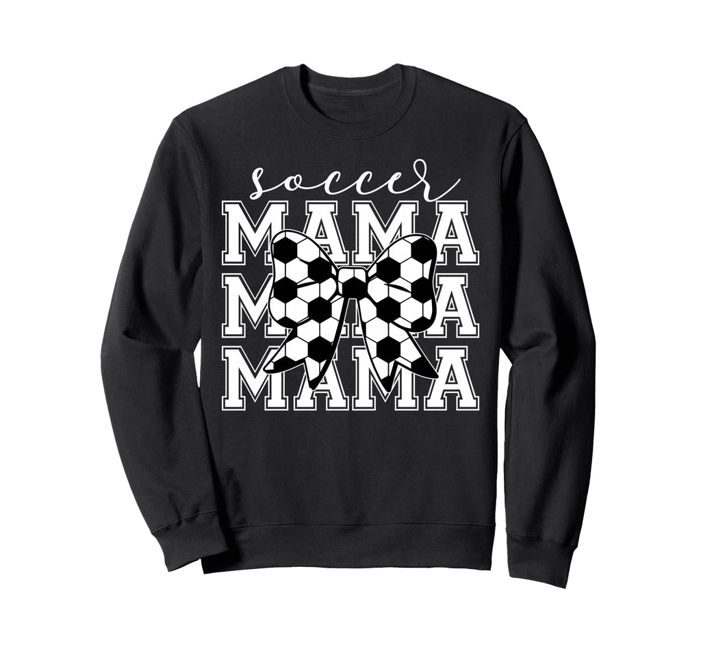 Soccer Mama Groovy Soccer Softball Mom Sweatshirt - Streetwear Style Unisex