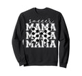 Soccer Mama Groovy Soccer Softball Mom Sweatshirt - Streetwear Style Unisex