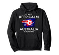 Australia Football Fan Soccer Game Hoodie - Fun Novelty Design Men Women