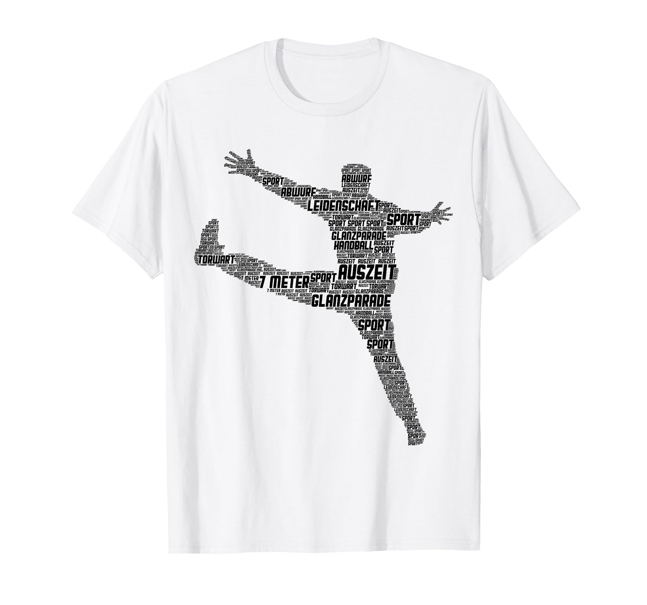 Handball Goalkeeper Handballer T-Shirt - Minimalist Print for Adults