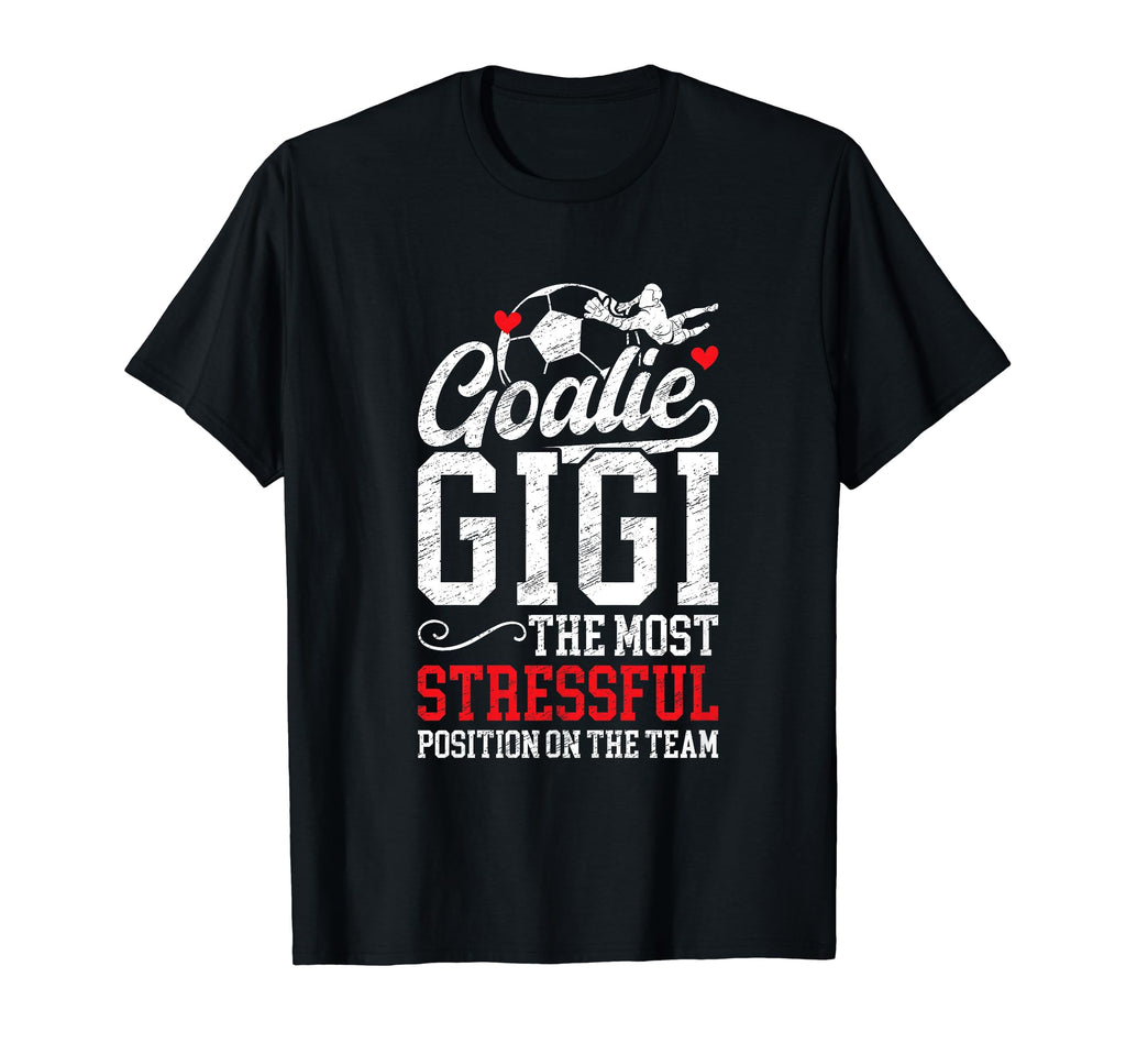 Soccer Goalie Gigi Funny Gigi Soccer T-Shirt - Unique Graphic for Adults