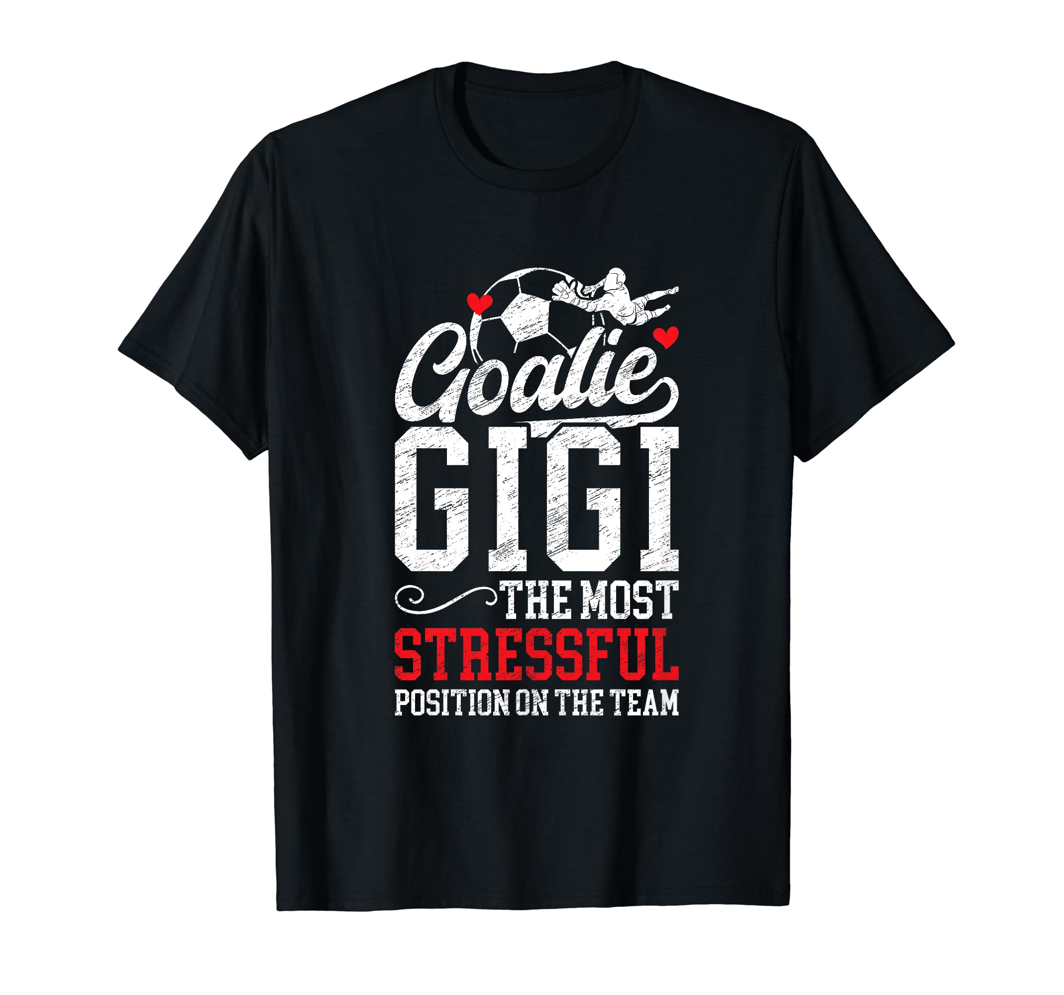 Soccer Goalie Gigi Funny Gigi Soccer T-Shirt - Unique Graphic for Adults